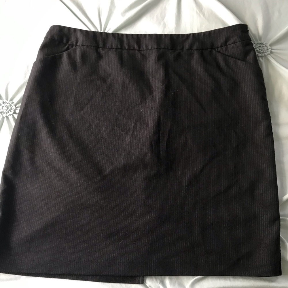 New York & Co Pinstripe Pencil Skirt